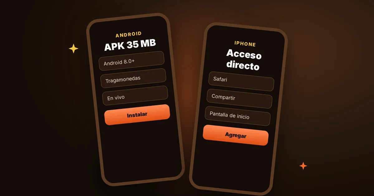 MiCasino app: APK de 35 MB para Android y acceso directo en iPhone